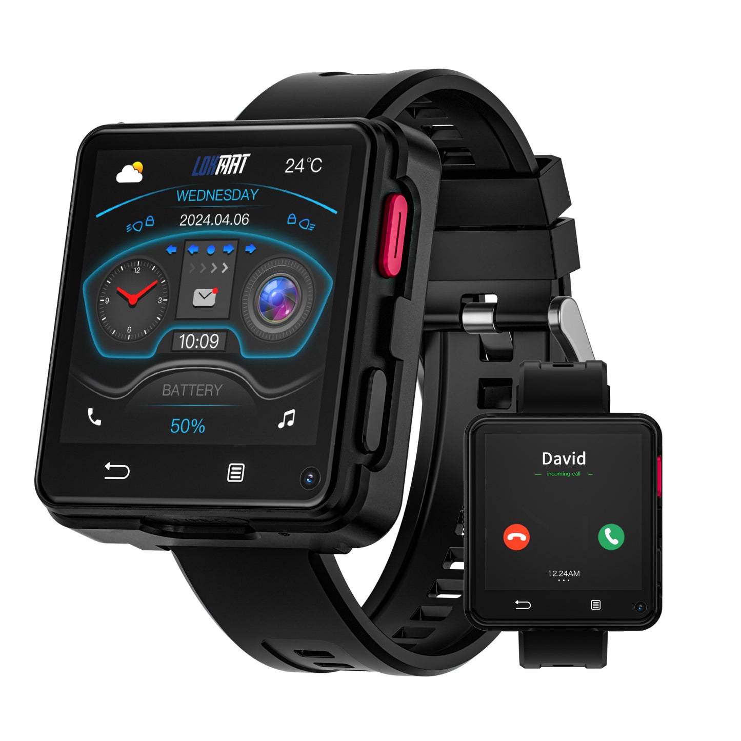 LOKMAT APPLLP 2 MAX 4G Watch Phone Android 11 system