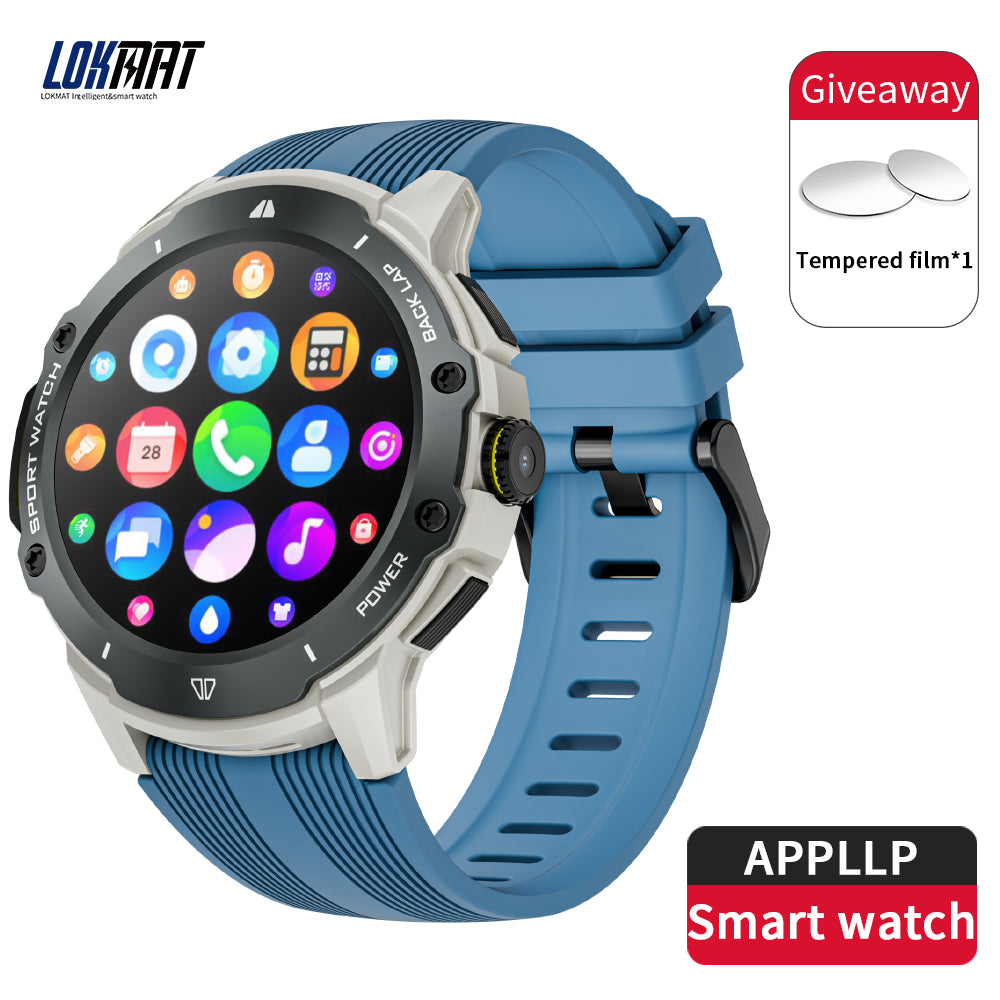 LOKMAT New APPLLP Android Smart Watch 1.43 inch Amoled Screen
