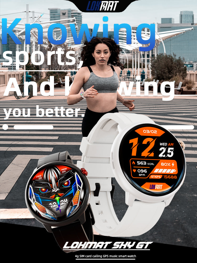 Cheap LOKMAT Sport Smart Watch Waterproof Bluetooth Calls Smartwatches 1.85  inch Touch Screen Heart Rate Monitor Fitness Tracker | Joom