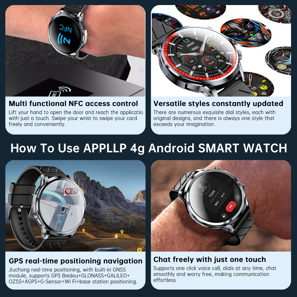 LOKMAT APPLLP 8 PRO Android Watch Phone