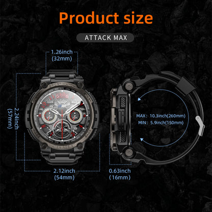 LOKMAT NEW ATTACK MAX Outdoor Sport Smart Watch