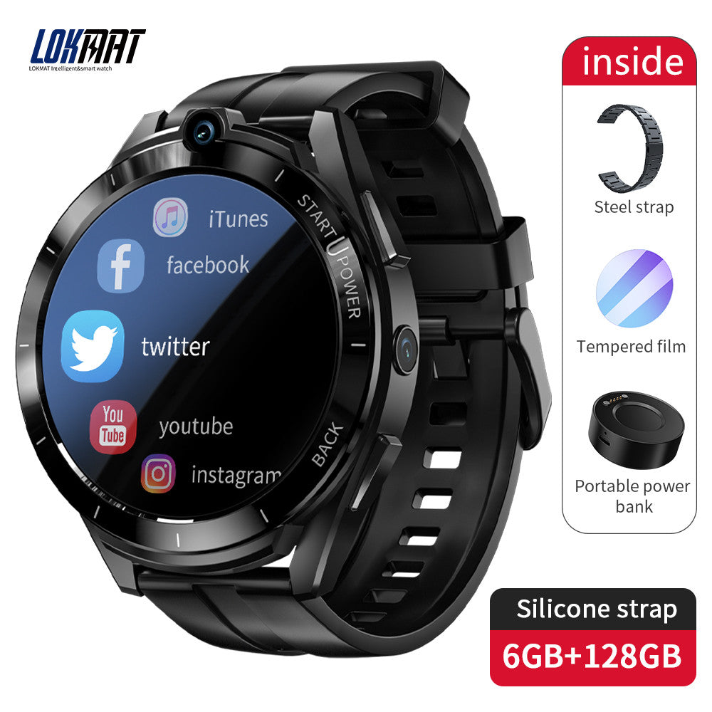 LOKMAT APPLLP 4 PRO Smart Watch Phone Android 4G WATCH ROUND